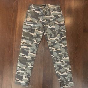 J. Crew Ladies Camo Straight Leg Pants ~ 31 Tall
